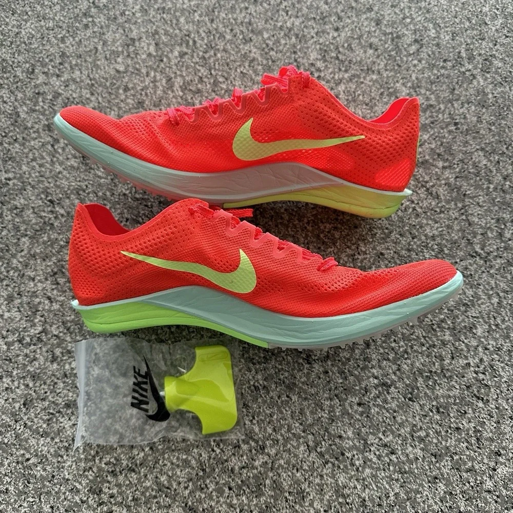 Nike ZoomX Dragonfly 2 Track & Field Spikes Mens 13 FD8413-600 Crimson